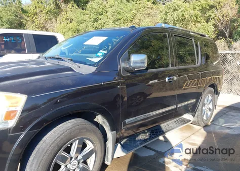 2011 Nissan Armada Platinum из США, поврежденный, VIN 5N1BA0ND3BN606038